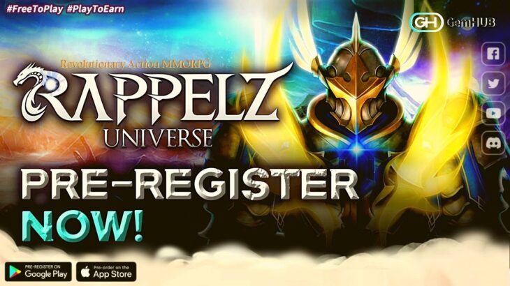 JANGAN KETINGGALAN !! PRA REGISTRASI SUDAH TERSEDIA DI GAME NFT GRATIS RAPPELZ UNIVERSE