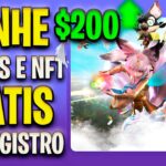 JOGO NFT DE PAGANDO $200 GRATIS AGORA COM PRÉ-REGISTRO