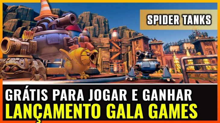 JOGO NFT GRÁTIS PARA JOGAR E GANHAR LANÇAMENTO DA GALA GAMES – SPIDER TANKS