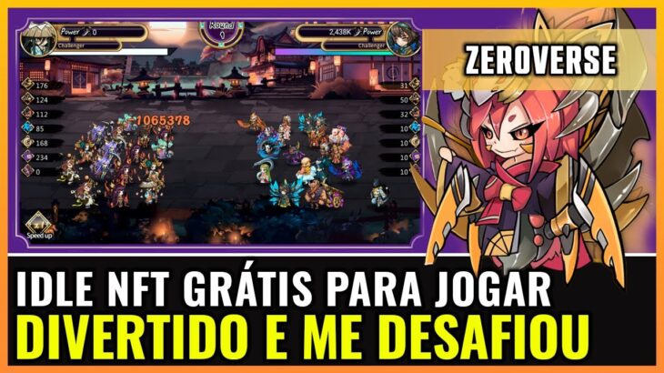 JOGO NFT IDLE GRÁTIS PARA JOGAR QUE ME DESAFIOU – ZEROVERSE