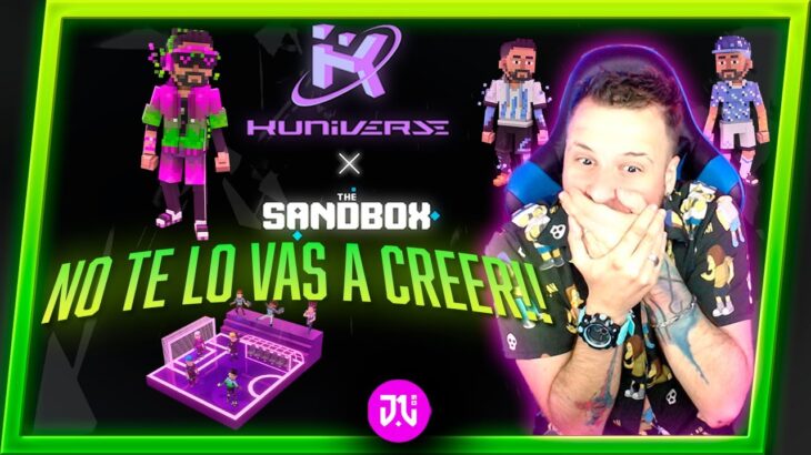 KUNIVERSE – JUEGO NFT en SANDBOX del KUN AGÜERO 😱!! + SORTEO !