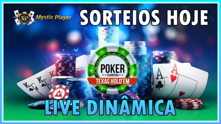 Live Dinâmica Hoje Domingo às 19 Horas Múltiplos Sorteios + Poker NFT + Bate Papo Tranquilo!