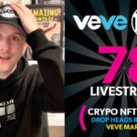 Mycollectables Veve Livestream #78 – Crypto NFT Crash! Drop Heads Rewards. Veve Market!