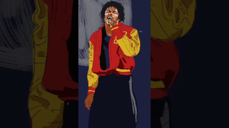 NFT available on foundation drawsaiyans #michaeljackson #mj #nft