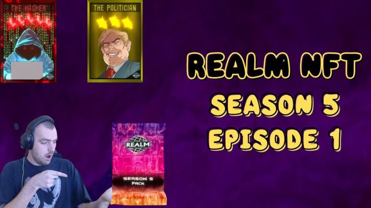 SEASON 5 IS LIVE! – Realm NFT Strategy Crypto Game | Wax Blockchain!