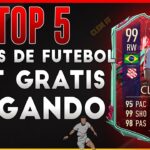 TOP 5 NOVOS JOGOS NFT GRÁTIS DE FUTEBOL – FREE TO PLAY – GANHE DINHEIRO COM JOGOS NFT GRATUITO