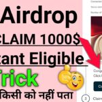 TRICK Instant Eligible 1000$ NFT Claim live sei Network Airdrop @Free me Jankari