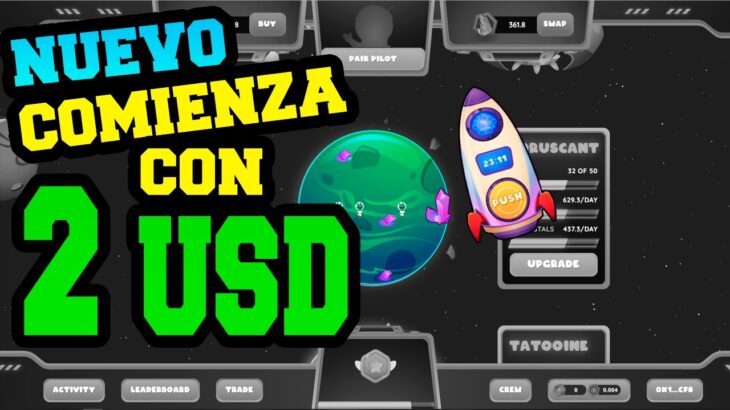 ⚡nuevo nft comienza con 2 dolares 🤑 nuevo click to earn 🤑