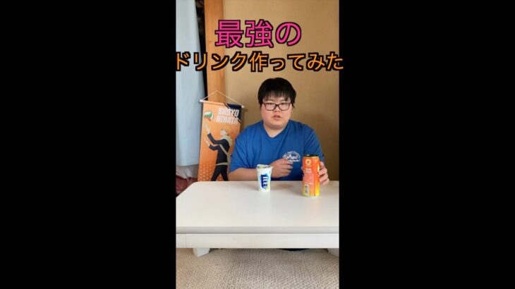 糖尿病オタクデブが新しい飲み物開発してみた