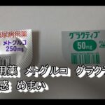 糖尿病用薬 メトグルコ　グラクティブで空腹感 めまい