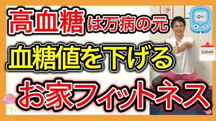 【脳心疾患や透析の危険】血糖値を効率よく燃焼して本気で糖尿病を予防する自宅で出来る有酸素運動