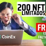 200 NFT LIMITADOS! FREE ESPERAM POR VOCE NESSE EVENTO DA COINEX!