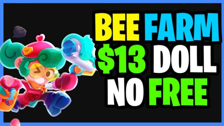 BEE FARM NFT NOVO PLAY TO EARN PAGANDO NO MODO FREE 13 DOLL DE GRAÇA