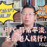 BTC 异常平淡，圣诞老人绕行？朝鲜APT对NFT用户大规模钓鱼？BNB 链上地址数超越以太坊？～Robert李區塊鏈日記1623