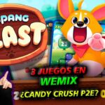 CANDY CRUSH y SLOTS en WEMIX anipang 3 nuevos juegos p2e nft