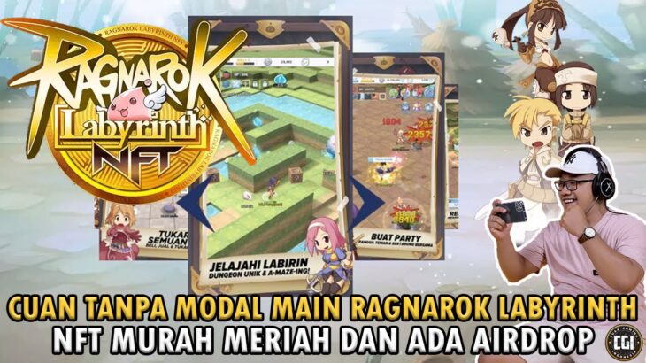 CARA CUAN TANPA MODAL MAIN NFT GAME RAGNAROK LABYRINTH… NFT NYA MURAH MERIAH START $10 AJA !!