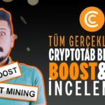 CRYPTOTAB BOOST VE NFT MINING TESTİ – İnternetten Para Kazanma