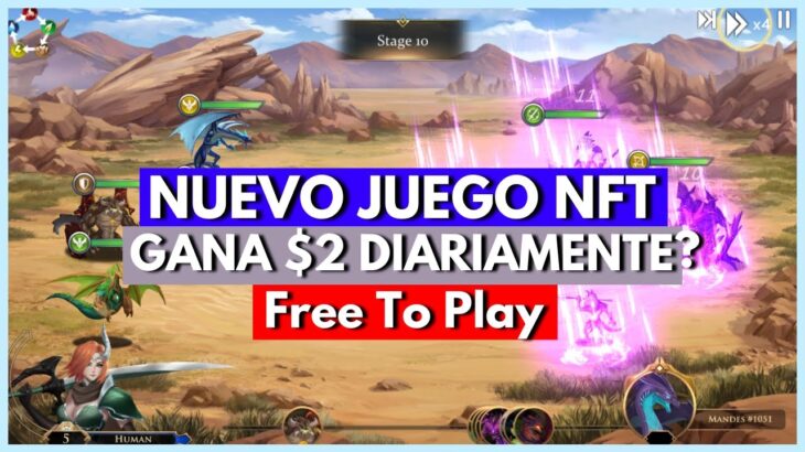 🚀 DRAGON WAR 💥 ¿GANA $2USD DIARIAMENTE? 💥 NUEVO JUEGO NFT FREE TO PLAY – SIN INVERSION