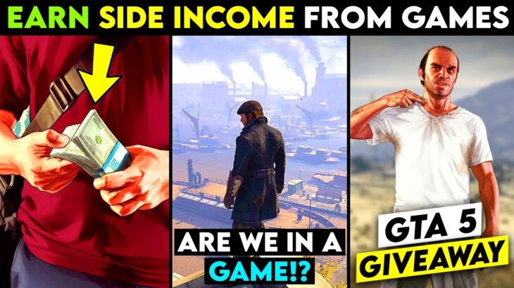 Earn SIDE INCOME From Games – NFT, Guild, Metaverse – FUTURE Of Gaming Explained + 20xGTA5 GIVEAWAY😍