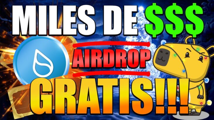 🎁 Este AIRDROP te PAGARÁ MILES de DOLARES!! 💥 Reclama tu NFT muy FÁCIL y RÁPIDO!! 💵 SUI Blockchain 💧