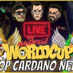 🔴 F35 Live #33 Ft. The Mandrillz – WORLD CUP NFT COLLECTIBLES ⚽ l Top Cardano NFTs  🚀