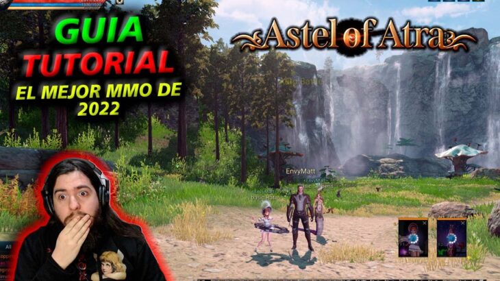 GUIA TUTORIAL – el MEJOR mmo p2e NFT – astel of ATRA –  basico – camara – comprar pociones – GELIXIR