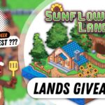 Giveaway Land Nông Trại Kiếm Tiền SunflowerLand – Cách săn NFT, Hidden Quest!!