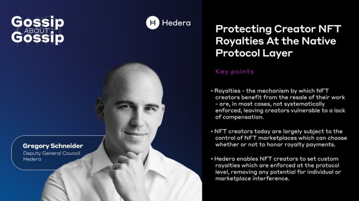 Gossip about Gossip: Protecting NFT Royalties at the Native Protocol Layer with Gregory Schneider