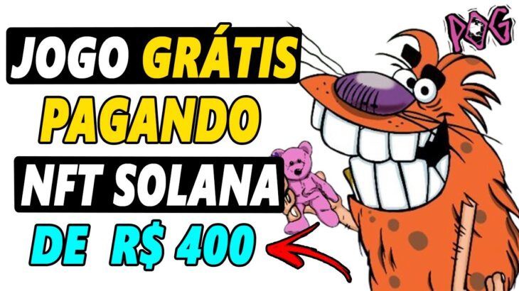 JOGO GRÁTIS PAGANDO NFT SOLANA de R$400 Veja COMO GANHAR jogando POG DIGITAL (FREE TO PLAY)