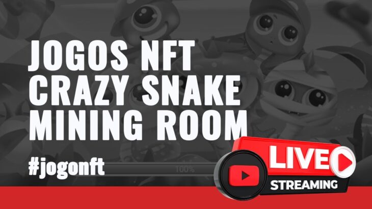 JOGOS NFT! CRAZY SNAKE E MINING ROOM VALE A PENA INVESTIR TEMPO OU DINHEIRO?!