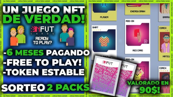 🚀JUEGOS NFT SIN INVERSIÓN💥⎮NFUT⎮JUEGOS NFT PAGANDO🤑⎮ TOKEN ESTABLE⎮JUEGOS NFT GRATIS⎮SORTEO DE 90$!