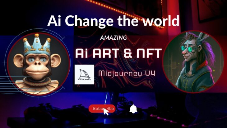 Midjourney v4 | How to earn money to create AI Art and NFT