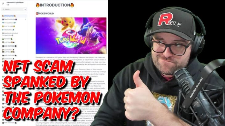 NFT Scam Pretending To Be The Pokemon Company Gets Served