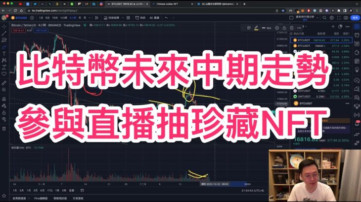 比特幣聖誕期間行情會怎樣？十二生肖NFT直播抽獎別錯過！BTC | ETH | 自然交易理論 | 交易 | 趨勢 | 行情 | 區塊鏈 |