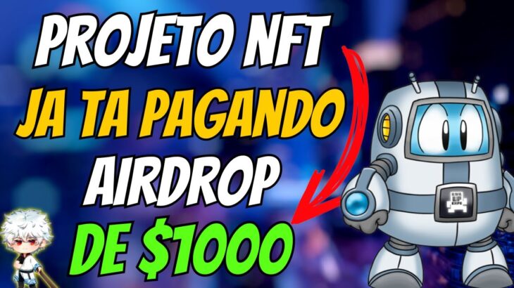 🚨 NOVO JOGO NFT 🚀- AIRDROP DE $1000 – YIELD ROBOT – NOVO NFT – NUEVO JUEGO NFT – GRÁTIS – GRATIS