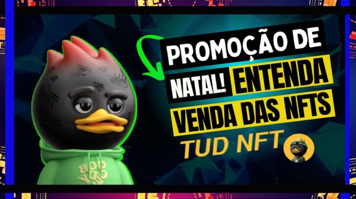 TUD NFT Promoção de 20% de desconto nas NFTs para o natal