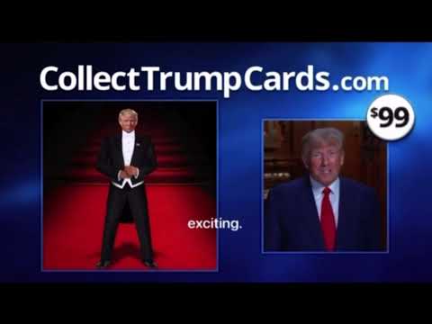 Trump NFT Trading Cards Entire Commercial. Wow