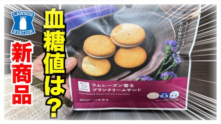 【糖尿病 Type1食事】LAWSON新発売のこれ見ただけで食べようと決めていた！そんな糖尿病の私の血糖値はどうなる？