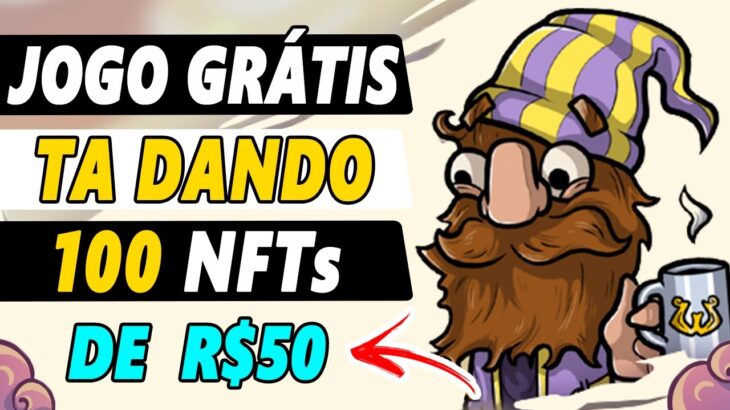 WIZARRE JOGO GRÁTIS PAGANDO NFT R$50 Como GANHAR jogando DE GRAÇA (FREE TO PLAY)