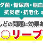 カンジダ菌・糖尿病・脳血管障害・抗炎症・抗老化・等々、様々な不調を改善する最強の植物、オリーブの効果がスゴすぎる！