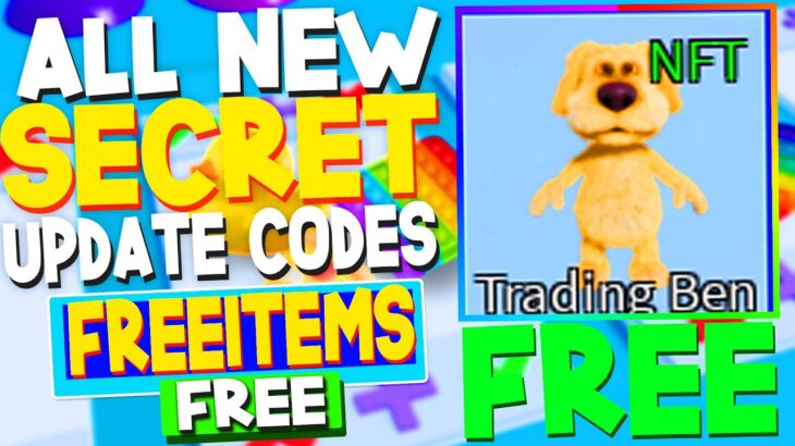 ALL NEW *FREE NFT* UPDATE CODES in POP IT TRADING CODES! (Pop It Trading Codes) ROBLOX