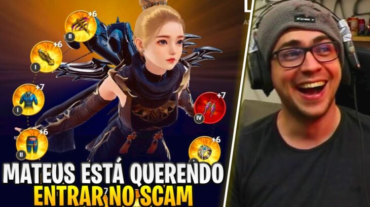 AVALIANDO NFTS PARA O MATEUS, ELE QUER ENTRAR NO SCAM 😥 | MIR4