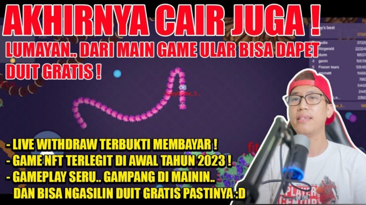 Akhirnya cair juga! cuma main game ular di aplikasi game nft penghasil uang terbaru 2023 crazy snake