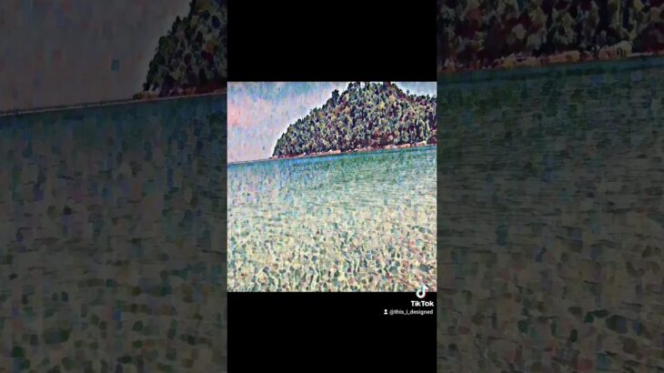 Beach View in Pointillism glory #thisidesigned #art #design #nftart #nft #fyp #creator #graphics