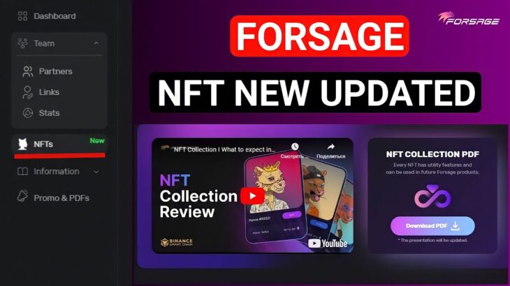 Forsage NFT New Updated | NFT PDF File | Forsage | पूरी जानकारी हिंदी में | #nft #forsage