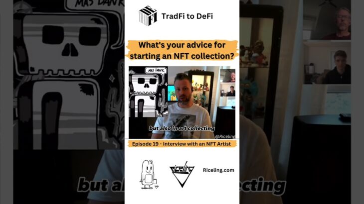 How to start an NFT art collection #shorts #crypto #nfts #tradfitodefi