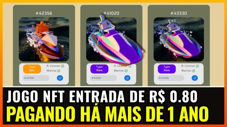 JOGO NFT COM ENTRADA SUPER BARATA, PASSO A PASSO ATÉ O SAQUE EM – CRYPTO JETSKI