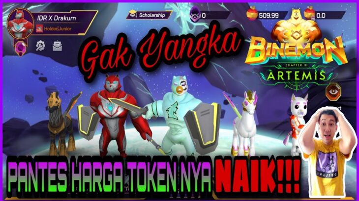 KALO GINI SIH BISA CEPET KAYA | Review Game NFT Binemon Yang Lagi Naik Harga Token Nya