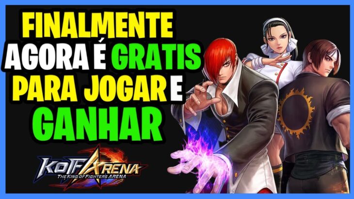 KOF ARENA NFT DEPOIS DA ATUALIZAÇÃO PODEMOS JOGAR GRATIS E GANHAR