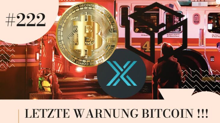 LETZTE WARNUNG BITCOIN !!! AMAZON NFT INVESTMENT !!! IMX GALA GAMES !!! UNSERE CHARTANALYSE !!!